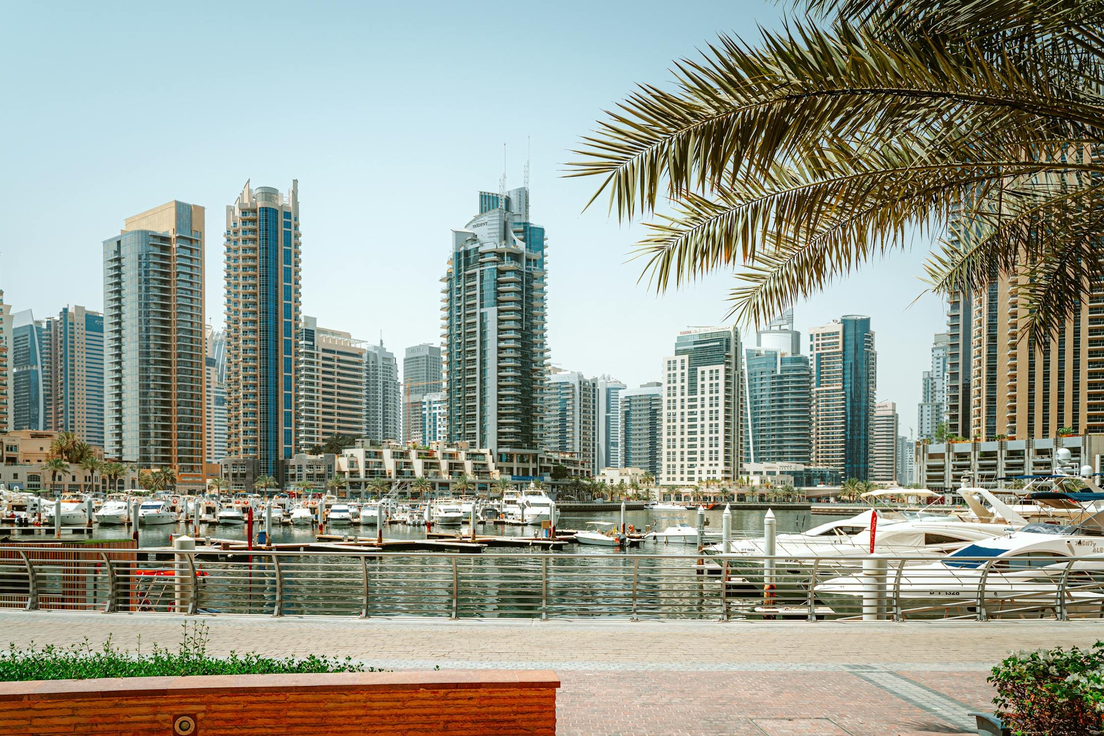 Image showing a landscape view of Marina Walk