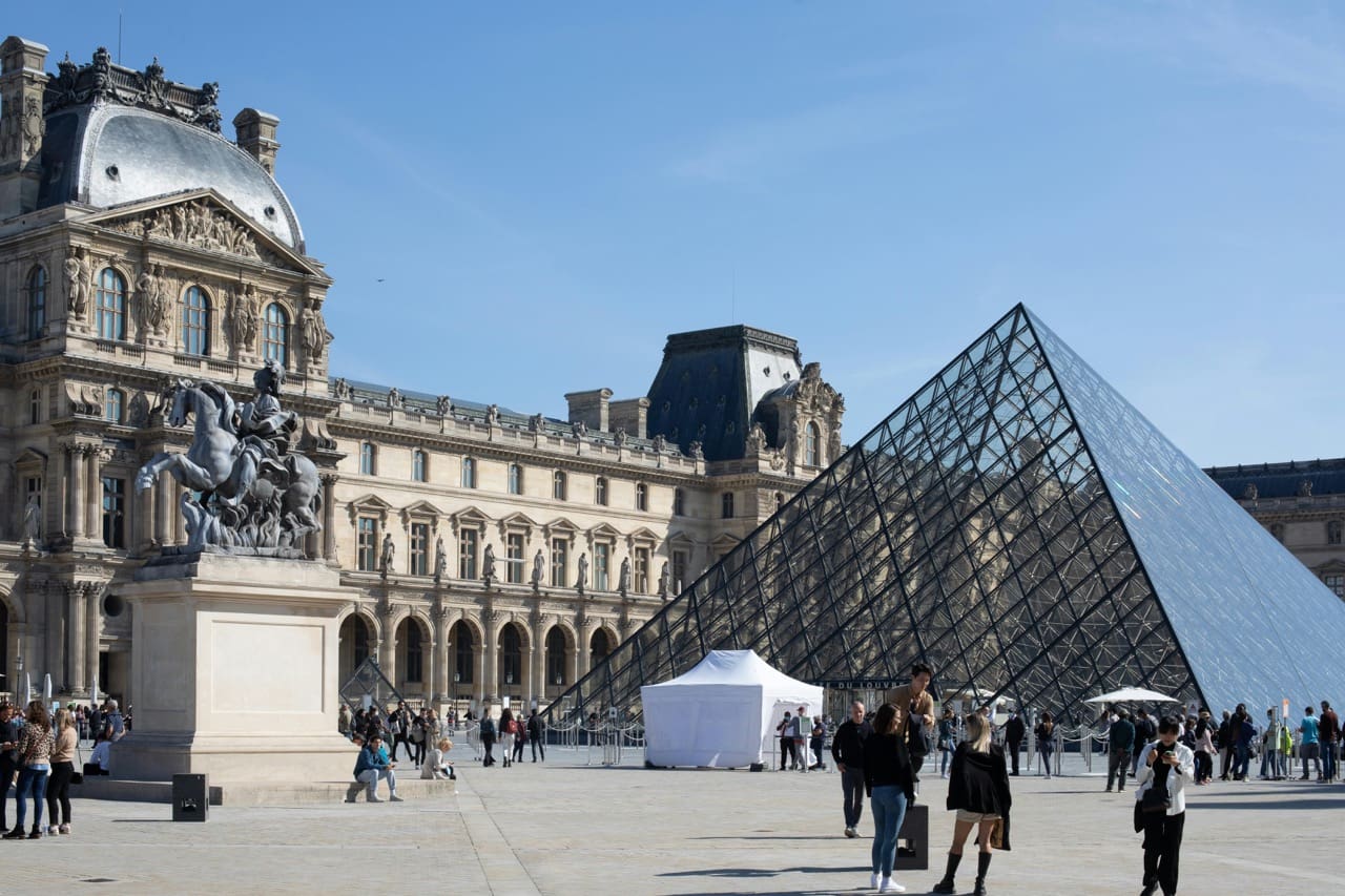 Image showing a tourist attraction in Paris