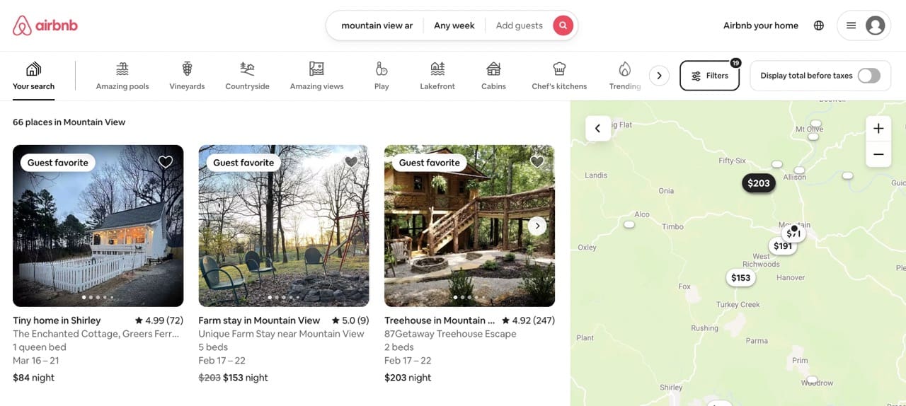 Image showing unique stays on Airbnb