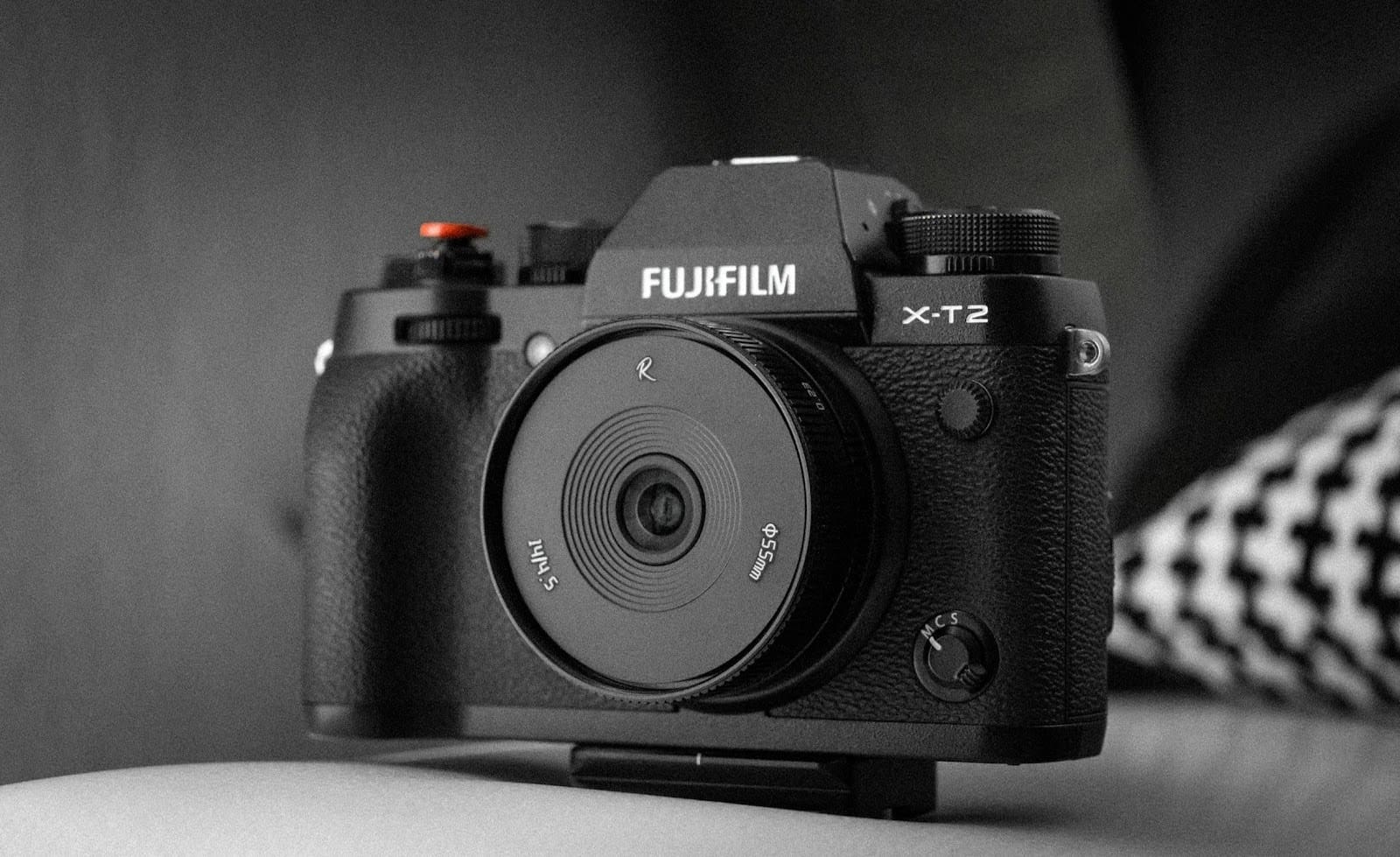 Image of the Fujifilm X-T5, a compact yet powerful camera designed for capturing detailed shots, perfect for Airbnb property photography.