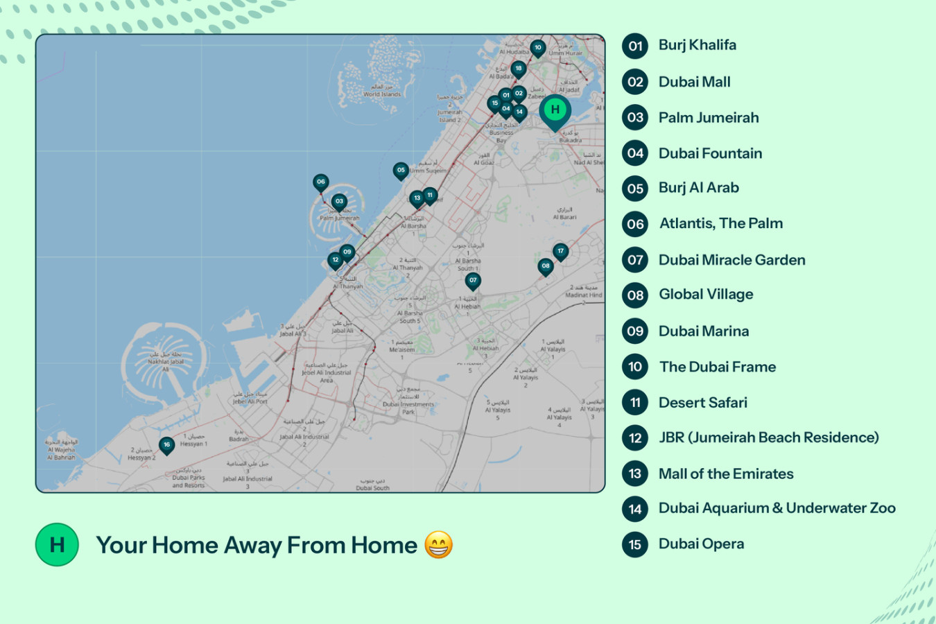 Image showing amenities and proximities