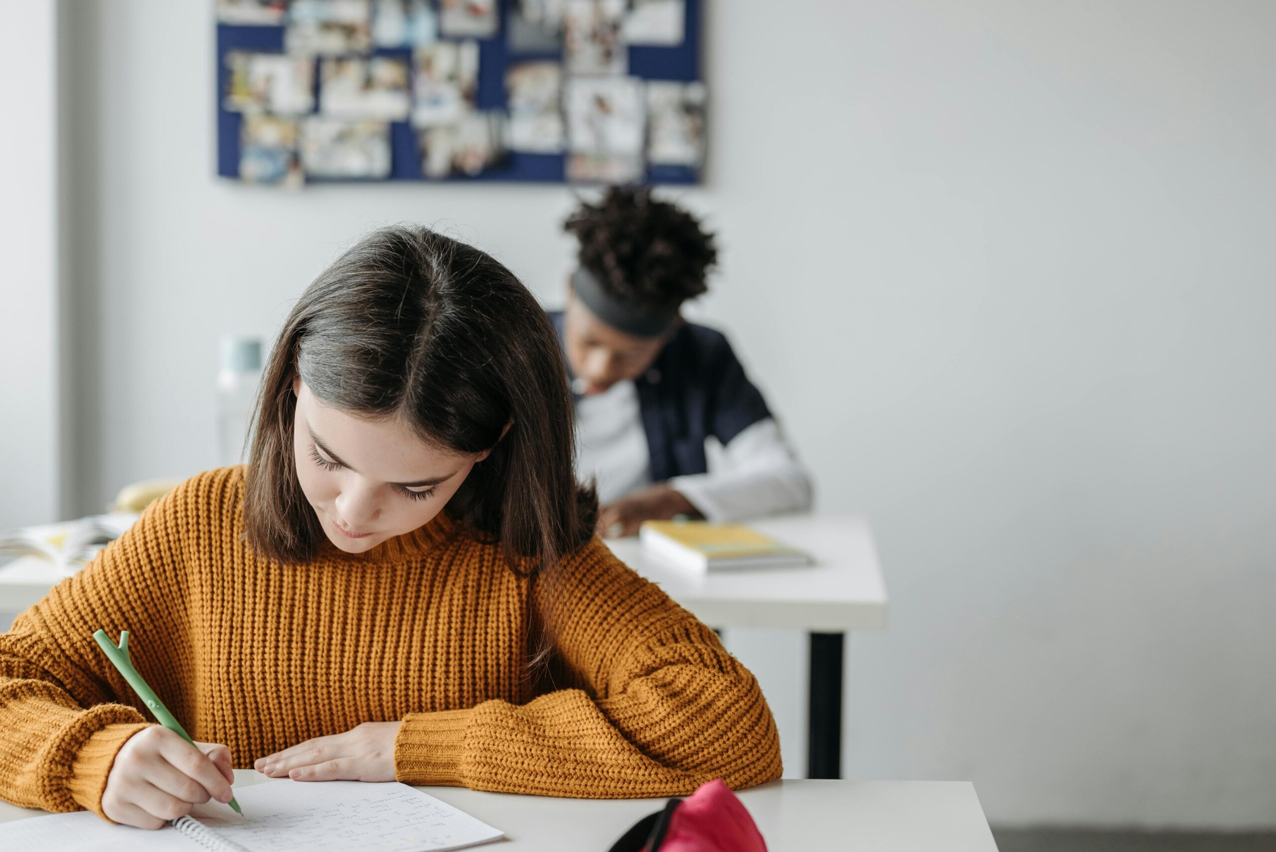 Photo of kids engaged in learning at a top school 