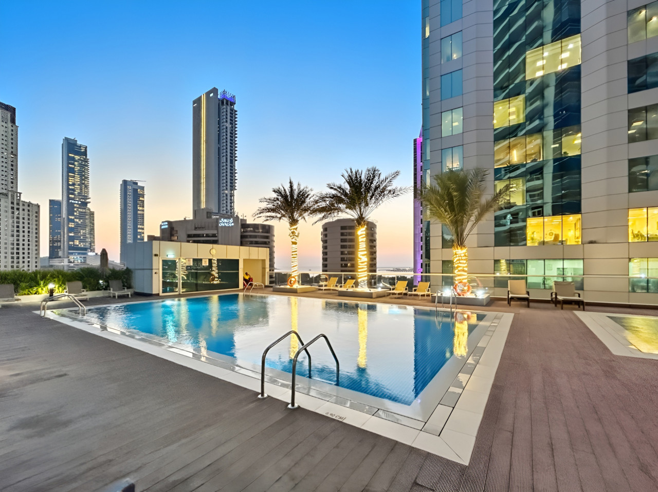 Image showing pool at Botanical Towers Dubai Marina