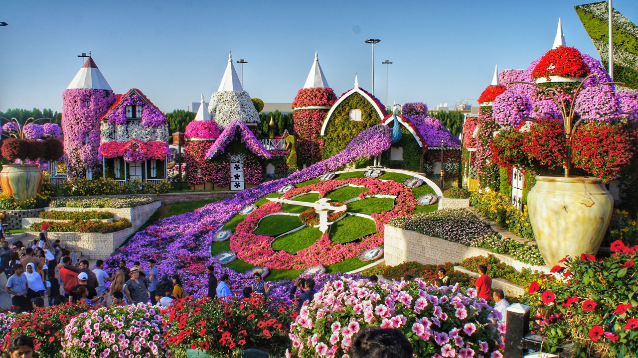Photo showing Dubai's Miracle Garden