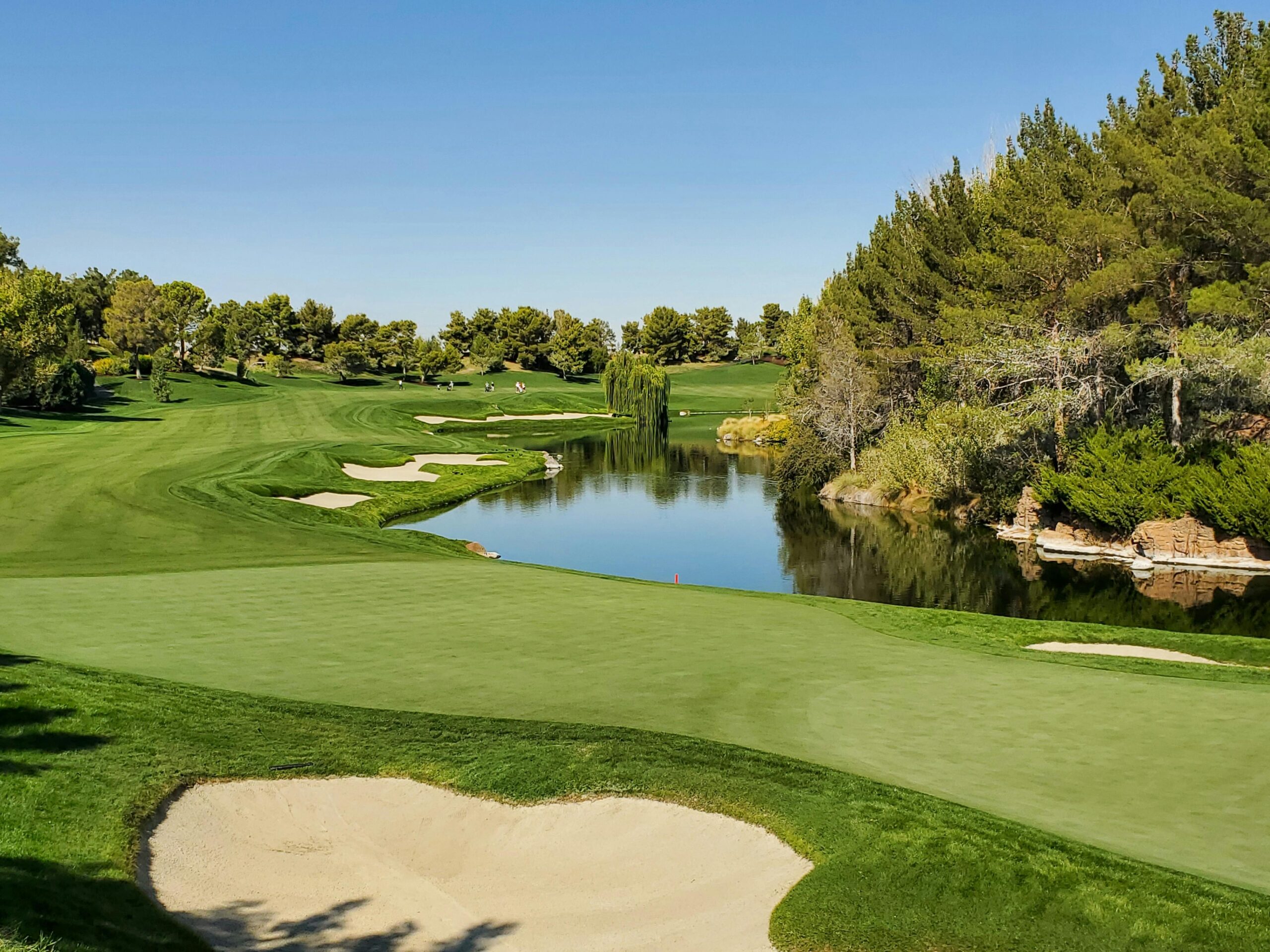 Aerial view of Arabian Ranches Golf Club in Dubai