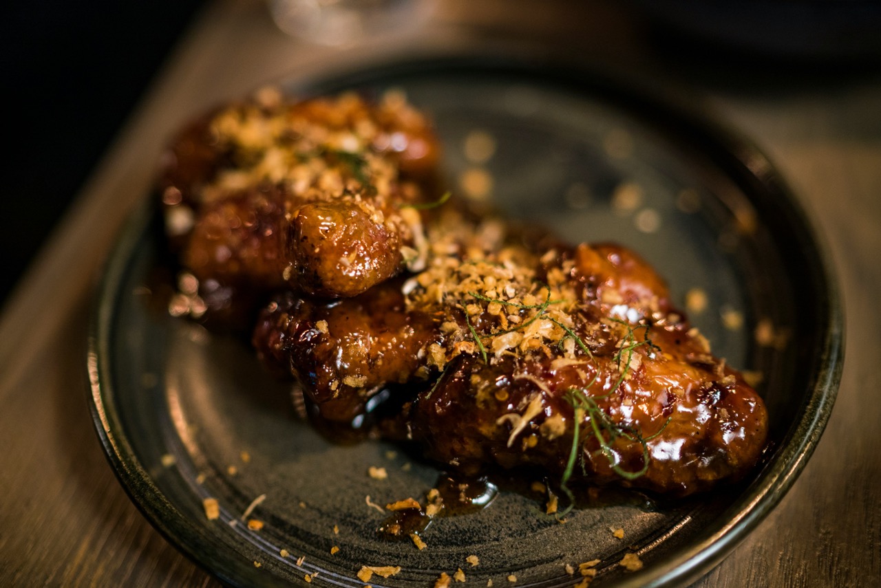 Photo showing an Asian delicacy