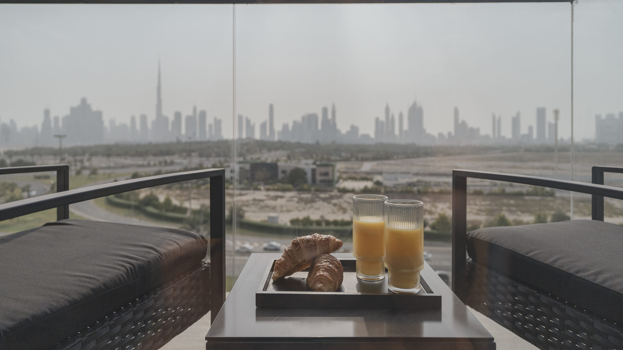 Image showing an outside view captured from the balcony
