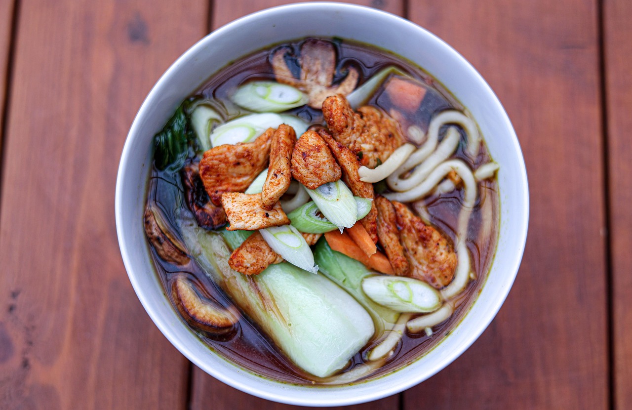 Photo showing Japanese noodles from a restaurant near Reva Residence 