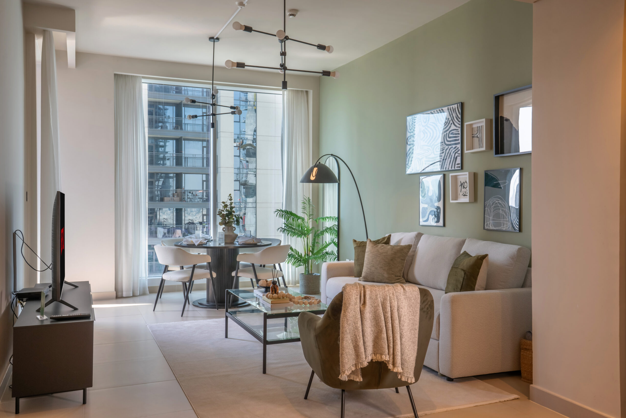 Image showing a modern living room interior inside Trillionaire Residences.