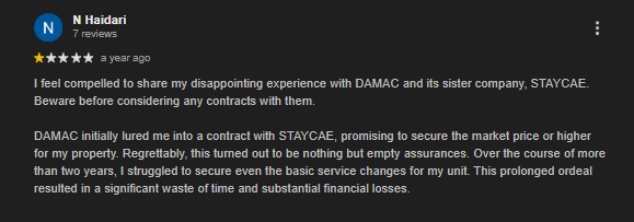 property owner review of property maganagement services