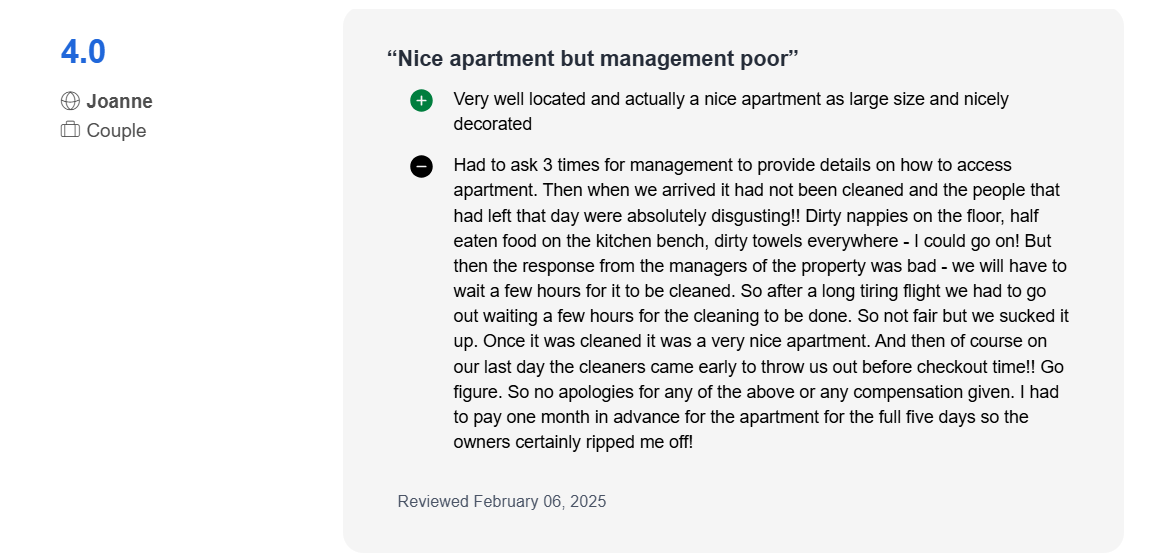 Bad guestready review