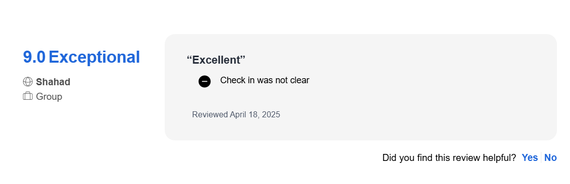 Image showing Bad guestready review
