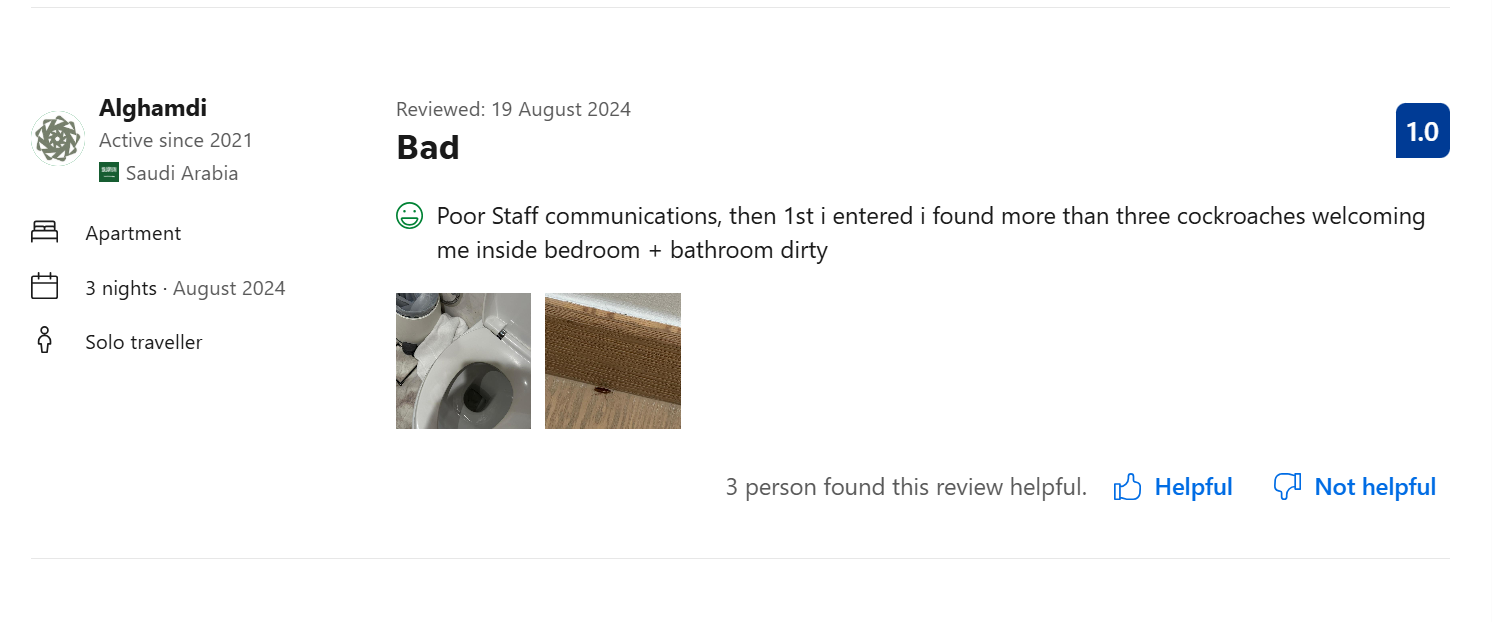 Frank Porter bad review about bad communication