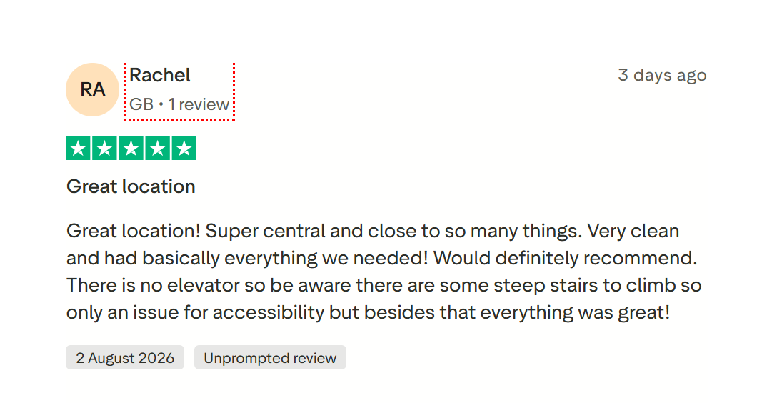 image showing review